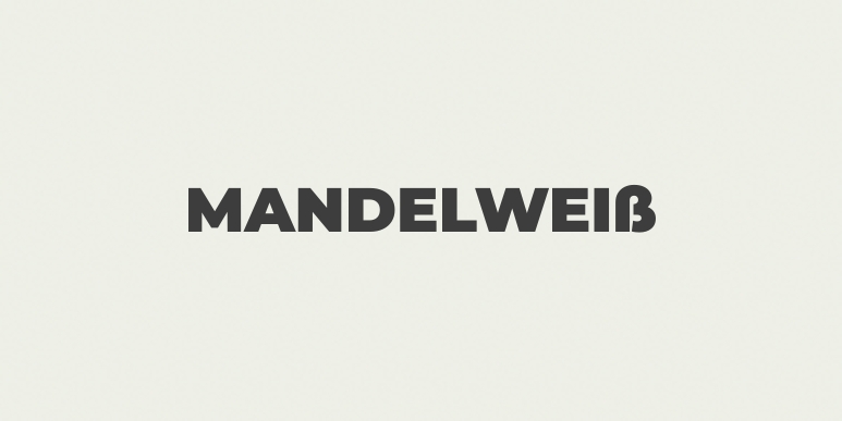  mandelweiß/mandelvit