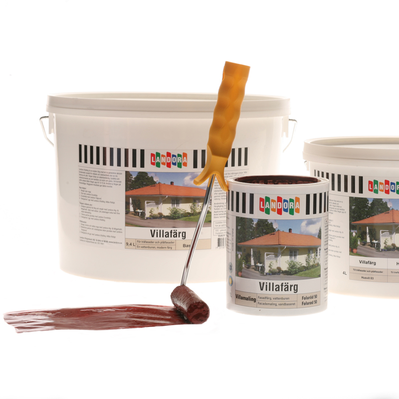 Acrylat Villafärg Schwedenrot Faluröd
