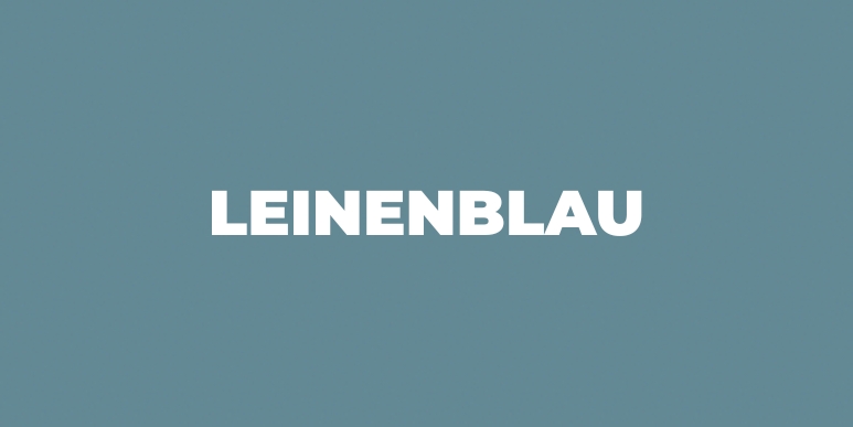  leinenblau/linblå