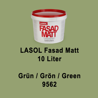 lasol_fasad_matt_gruen_groen_green_9562_10_liter