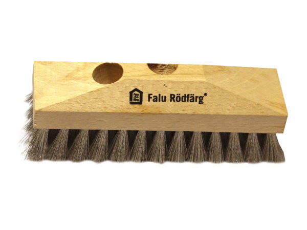 Rostfreie_-Stahlb-rste_-mit_-zwei_-Stieleins-tzen_-Falu_-R-df-rg_ Rostfreie_Stahlbürste_mit_zwei_Stieleinsätzen_, _Falu_ Rödfärg