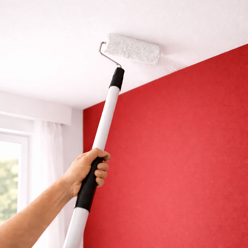 Infos_und_Tipps_Decke_Streichen_im_Innenbereich_rote_wand_1