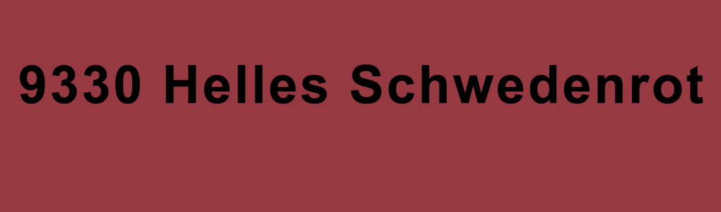  9330 helles Schwedenrot