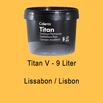 Emulsionsfarbe TITAN 9 l Blassgelb SONDERPOSTEN!