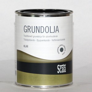 Grundieröl "GRUNDOLJA" farblos Gebindegröße: 1 L