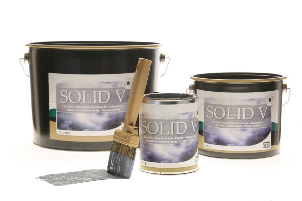 Emulsionsfarbe SOLID V 0,9 L Schotenblau